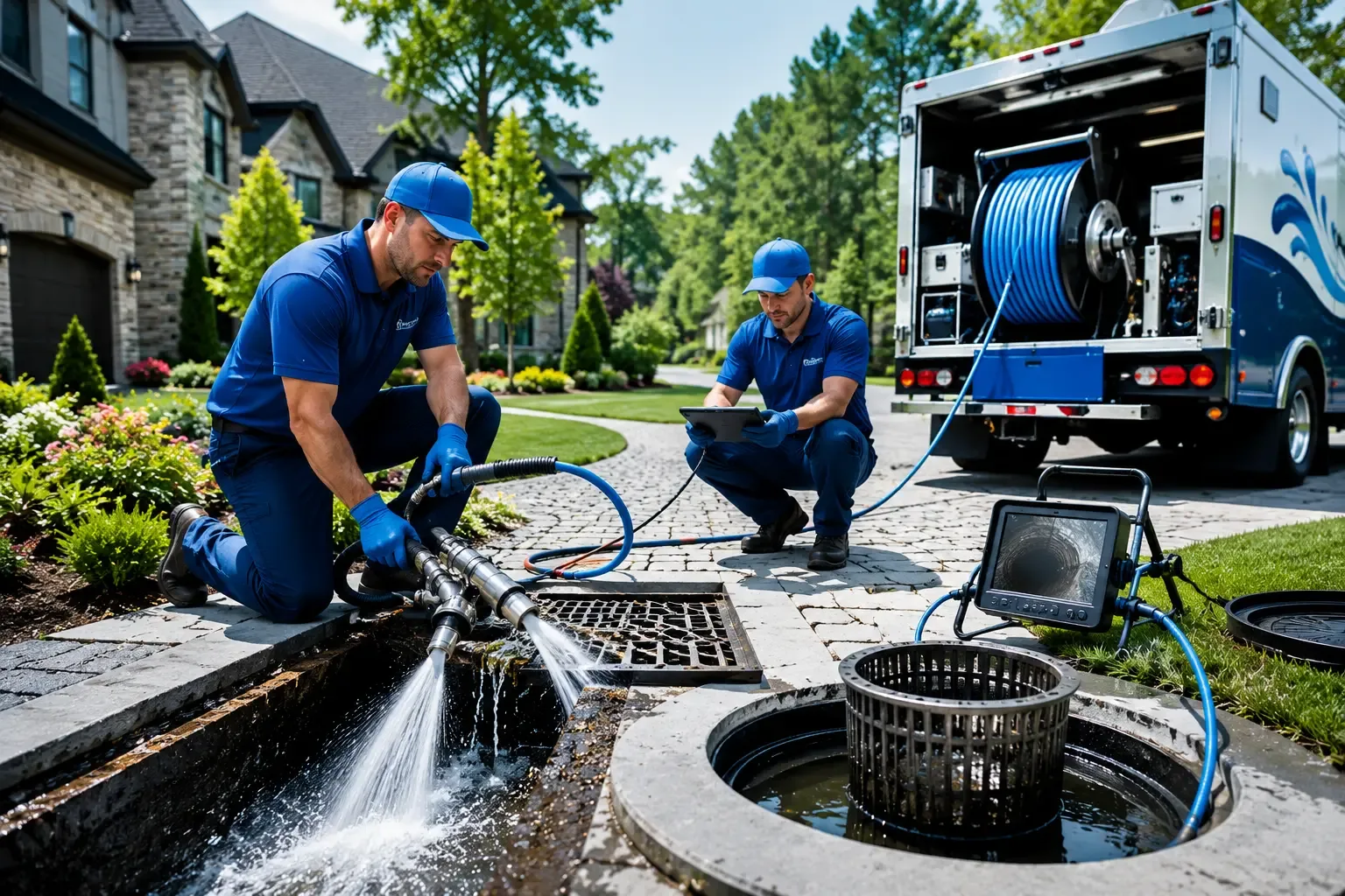 Local outdoor drain cleaning professionals in Oakwood, TX