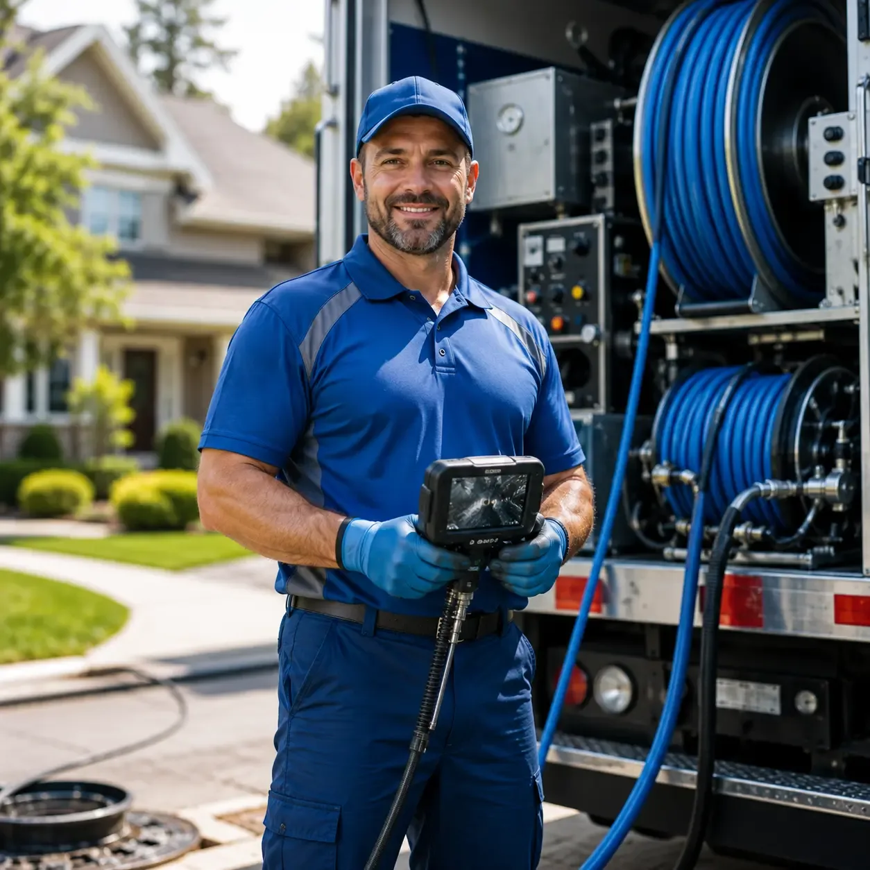 Local outdoor drain cleaning specialists in Oakwood, TX